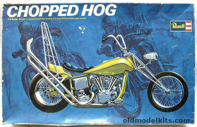 Revell 1/8 Chopped Hog - 1/8 Scale King of the Road Super Cycle (Motorcycle/Chopper), H1237-500 plastic model kit
